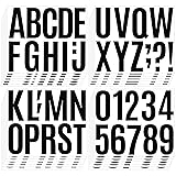 264 PCS Letter Stickers Large Mailbox Numbers and