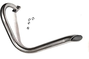 ARSPORT Mini Bike custom Exhaust Header Pipe for Predator 212cc & Honda GX200.