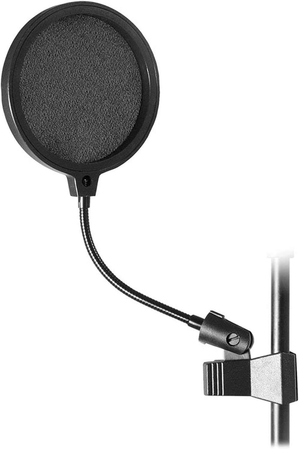 OSS ASVS6-GB Pop Blocker with Clamp and Gooseneck, Black, 6 inch