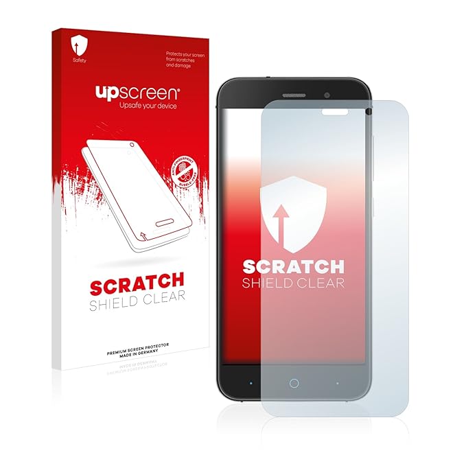 upscreen Scratch Shield Schutzfolie für ZTE Blade V6 – Kristallklar, Kratzschutz, Anti-Fingerprint