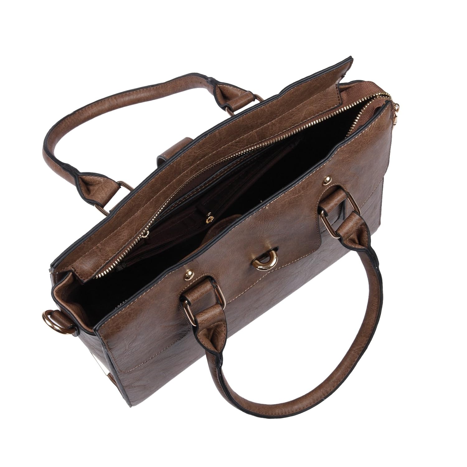 fur jaden women's handbag (brown,h150_brown)