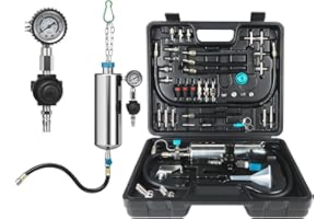 Fuel Injector Cleaner Kit, Non-Dismantle Fuel Injection System Cleaner Tester 1L 150PSI Fuel Injector System Cleaning Machine