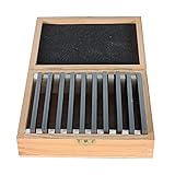 TINVHY 10-Pack 1/8In x 5In Machinist Parallel Set