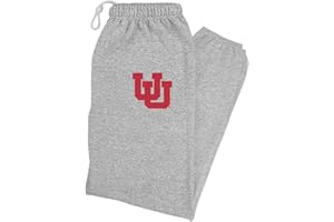 LOGOVISION Mens Jogger Sweatpants Collegiate Primary Logo Athletic Heather Collection