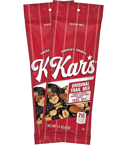 Amazon.com: Kar's Nuts Yogurt Apple Nut Trail Mix, 1.5 oz – Grab