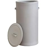 Thermily 126L Laundry Basket with Lid, Laundry Hamper, Laundry Room, Gray | Foldable Clothes Hampers for Laundry with Two Handles and 1 Removable Bag, Large Laundry Hamper for Bedroom, Bathroom, Dorm