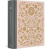 ESV Journaling Study Bible (Cloth over Board, Blush/Ochre, Floral Design): Holy Bible, English Standard Version