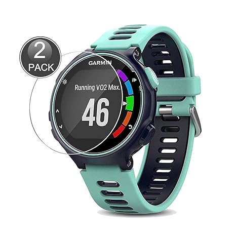 E-Hamii [2-Pack] Garmin Forerunner 735XT Protector de Pantalla ...