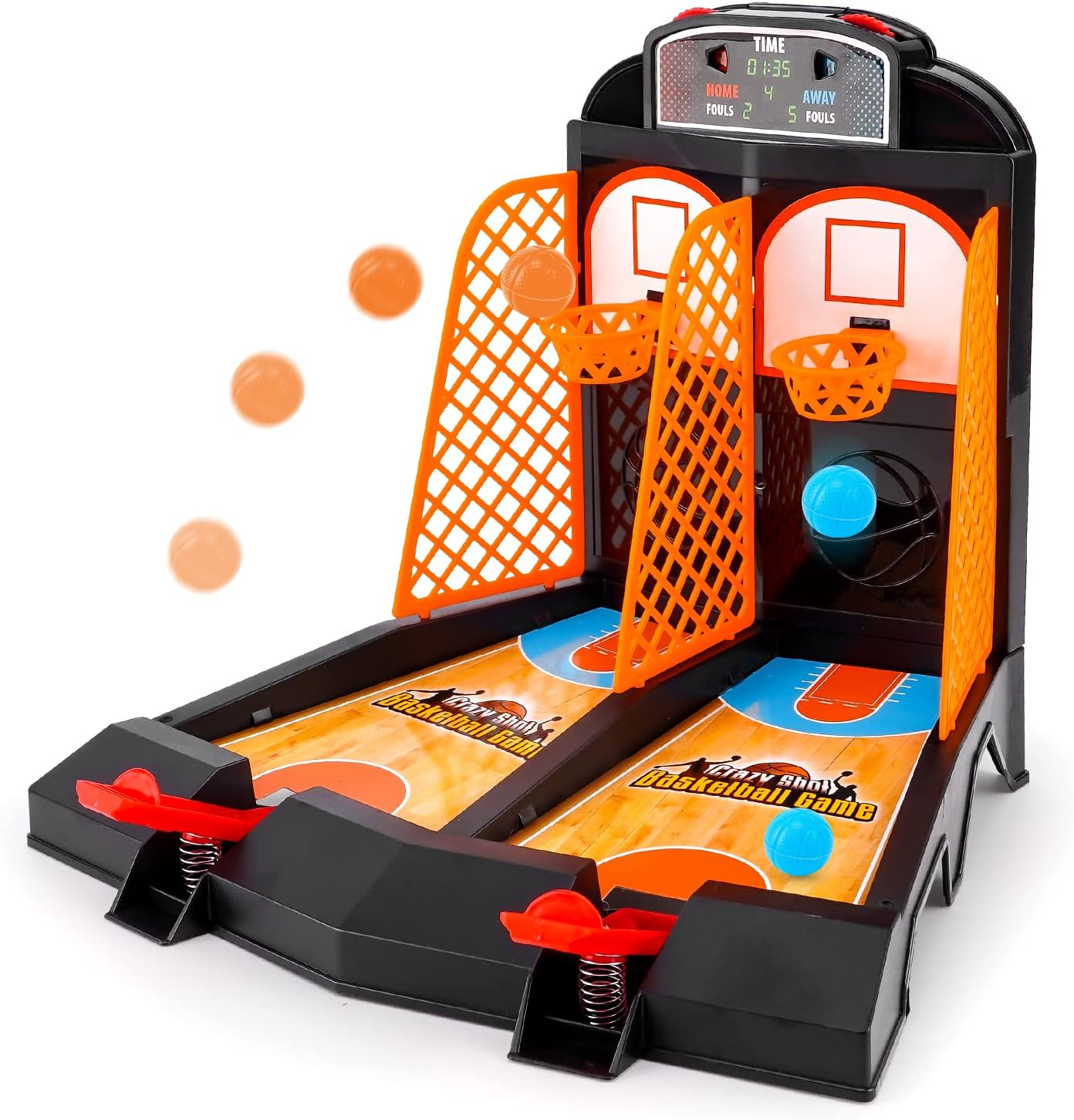 Toy Sports - GOODLYSPORTS Mini Basketball, Table Top Games for Kids and Adults, Desktop Games, Desk Toys for Office for Adults, Basketball Gifts for Boys 8-12
