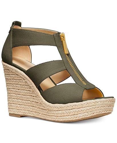 michael kors sandals womens olive