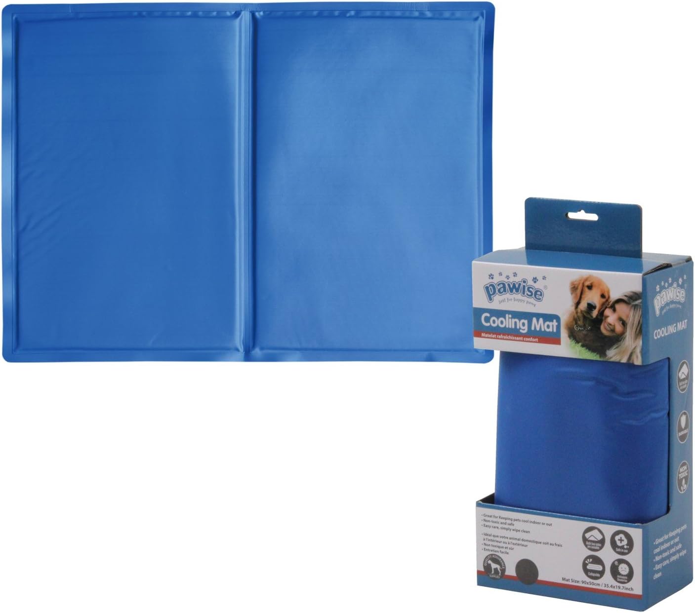 PAWISE Dog Beds 1 Unit 600 g, Blue, 10 x 8 x 5 cm (L x W x H)
