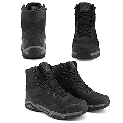 NORTIV 8 Men's Waterproof Hiking Boots Outdoor Mid