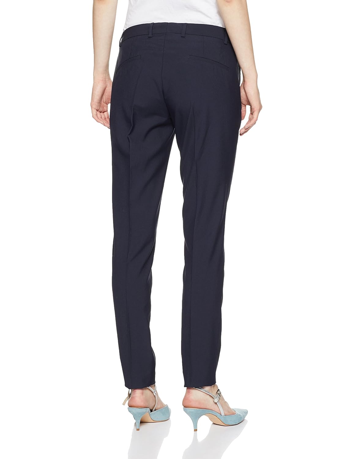 park avenue woman solid trouser suit