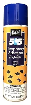 Odif USA 505 Spray and Fix Temporary Fabric Adhesive