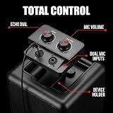 RockJam Bluetooth Karaoke Machine Two Microphones Rechargeable view 7