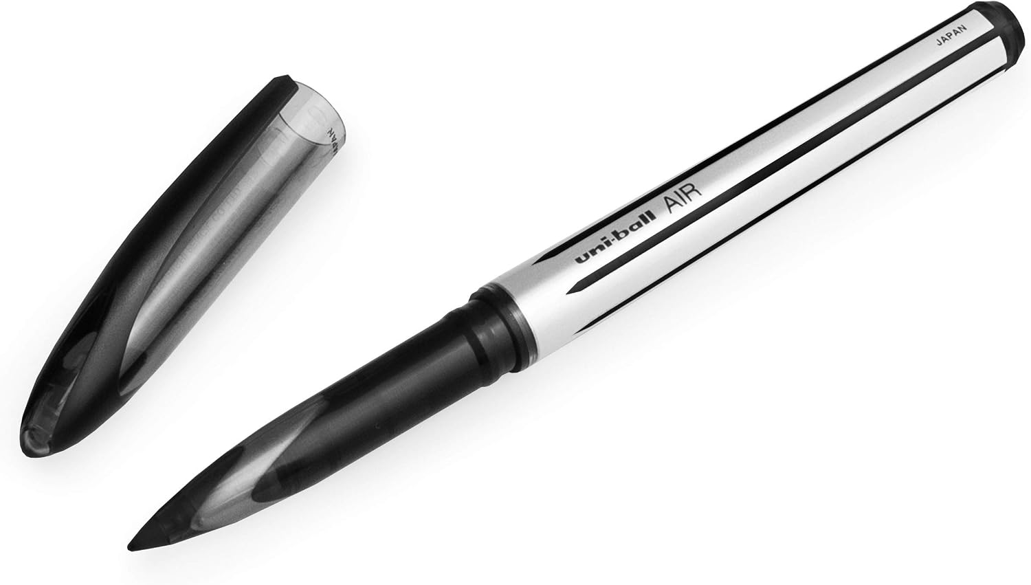 uni-ball AIR Broad Rollerball Pens - Liquid Ink - 0.7mm Nib - Black Ink - Pack of 12 + 2, 14 count (Pack of 1) - Image 3