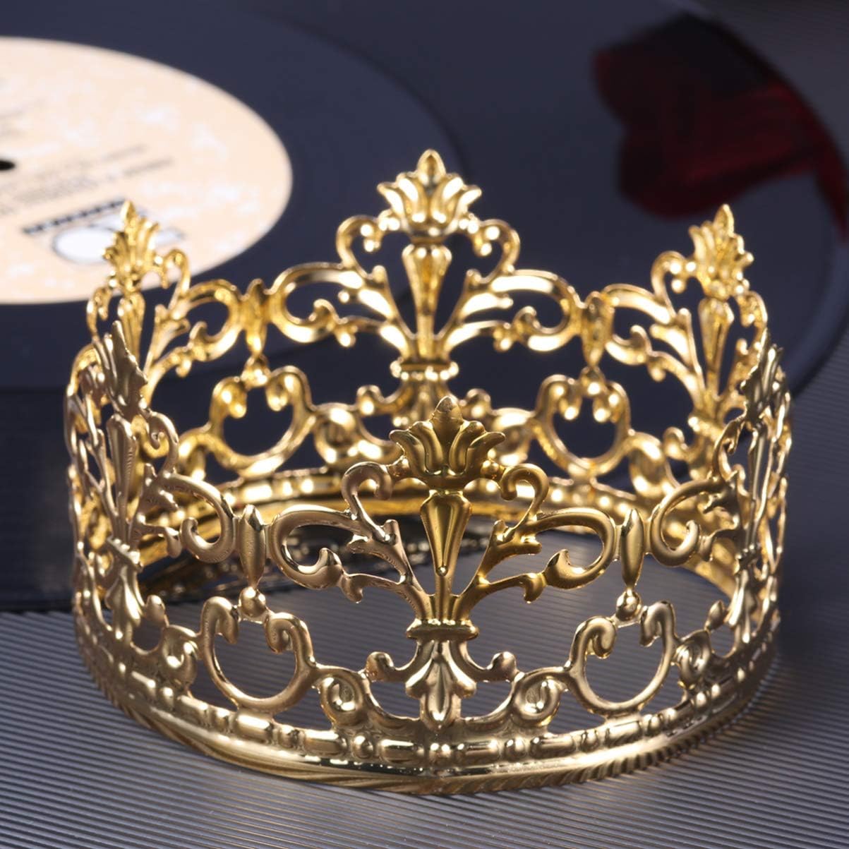 Accessoires De Decoration Figurines Pour Gateaux Upkoch Couronne Dor Gateau Reine Princesse Decoration Decorative Sur Le Theme Gateau De Couronne Pour La Fete De Mariage Anniversaire Napravi Rs