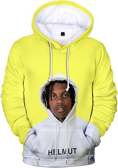 lil durk hoodie yellow