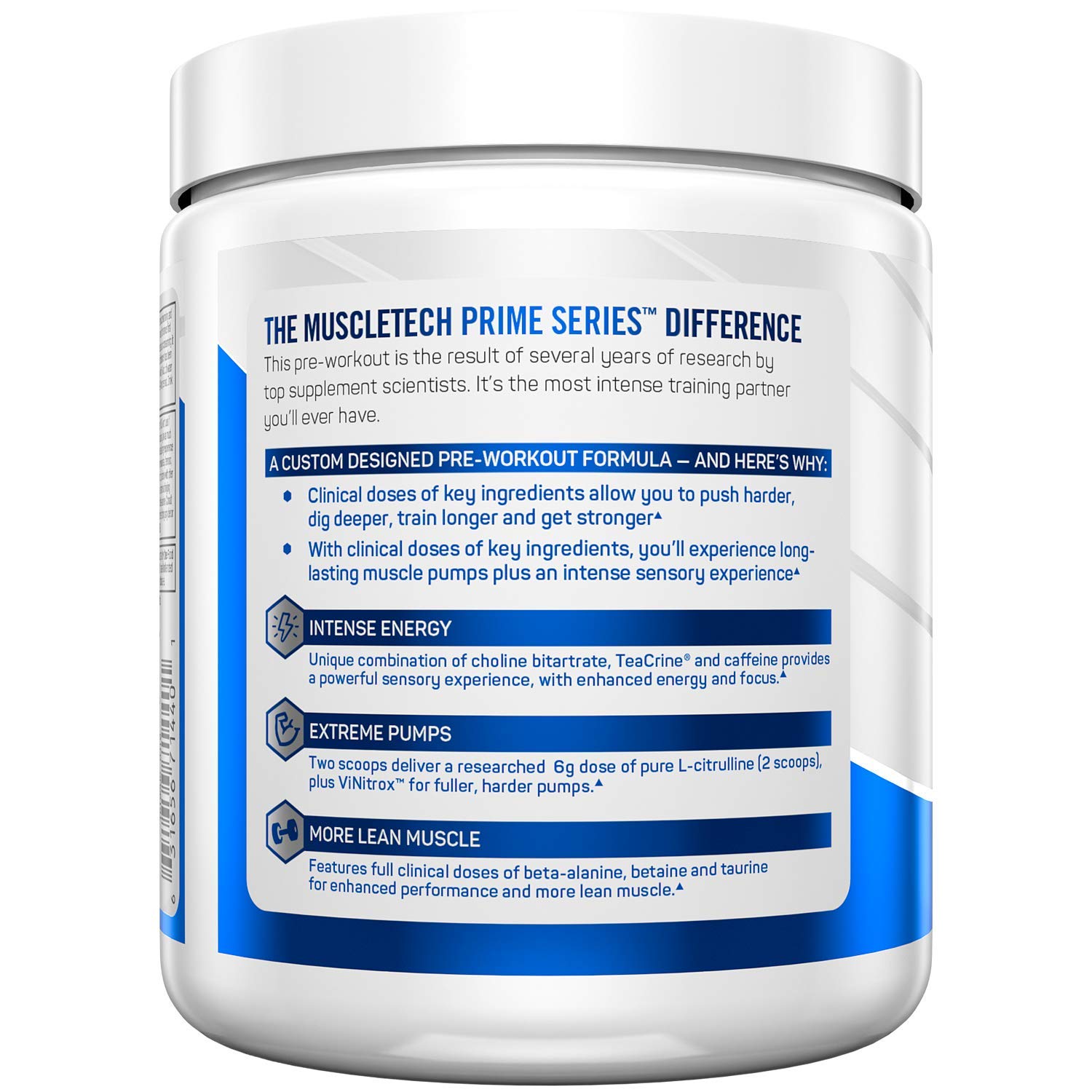 Muscletech Pre Workout Powder for Men/Women, Enhanced Energy Supplement