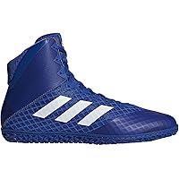 adidas Mat Wizard 4 Men's Wrestling Shoes, Royal/White, Size 12