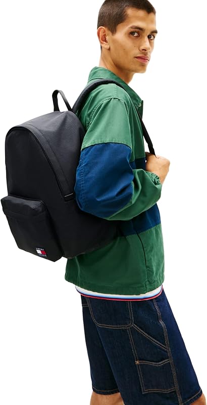 Tjm Ess Daily Ripstop Am0am14210 Sac à dos pour homme, Noir (noir), One Size