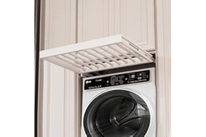 Above Washing Machine Wardrobe Pull-Out Clothes Rack, Extendable Pull Out Trousers Drawer, Multi-Functional Hidden Trouser Ra