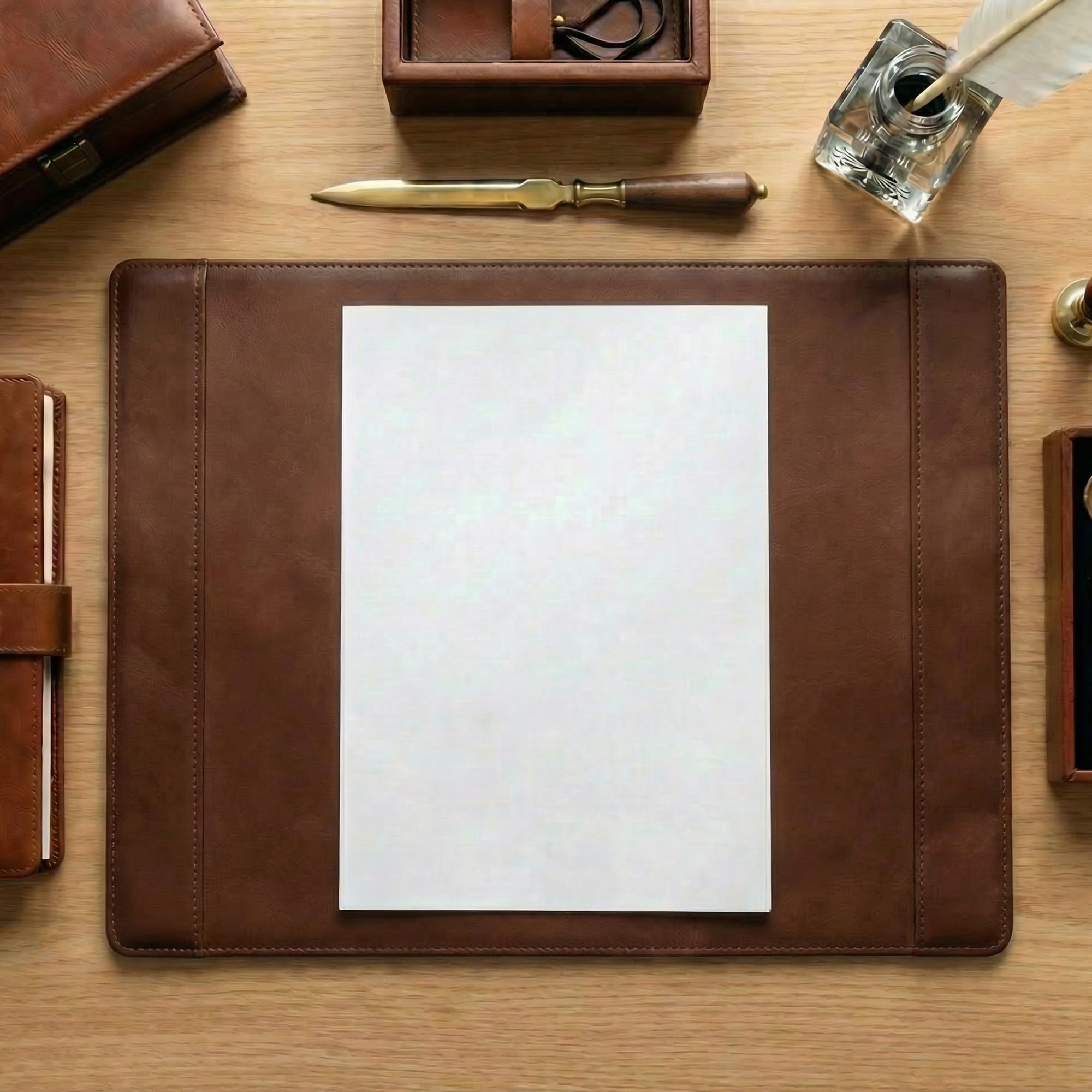 Me Loovely Blank Letter Writing Paper Continuation Page Papers for Invitations Thank You Letters & Business Correspondence | Christmas Gifts (A4 Size, Pack of 50)