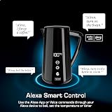 Swan Alexa Smart Kettle 1.5L Voice-Controlled 6 Temp Settings Black SK14650BLKN view 3