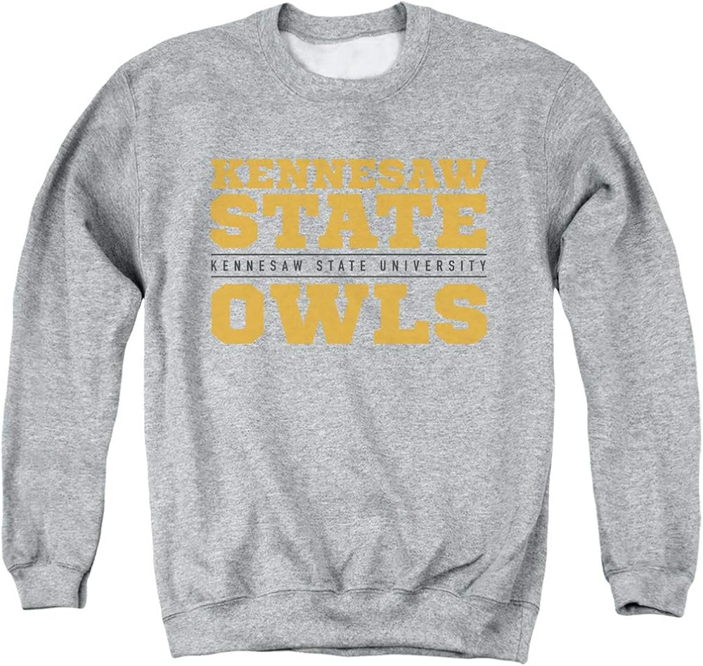 Kennesaw State University Official Between The Lines Unisex Adult Crewneck
