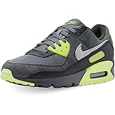 Nike Air Max 90 Men's Shoes (DM0029-012, Smoke Grey/Light Lemon Twist/Black/Photon Dust) Size 9
