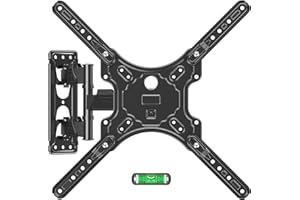 MOUNTUP TV Wall Mounts for Most 26-60 Inches TVs, Full Motion TV Bracket with Swivel and Extension, Articulating Arms, Tilt, 