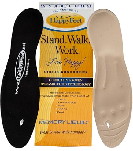 Amazon.com: Happy Feet Insoles, Foot Pain Inserts Plantar