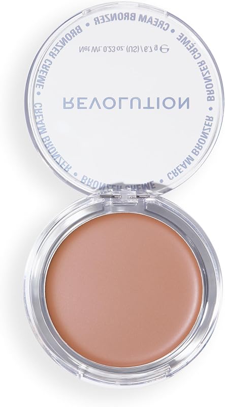 Makeup Revolution, Ultra Cream Bronzer, Light, For Light Skin Tones, 6.7 g