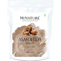 mi nature Asafoetida Powder ( Hing)( Asafetida ) | 100% Pure and Natural | 227g( 8oz)(0.5lb) | Indian spice for cooking…