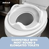 Jool Baby Potty Training Seat with Handles Fits Round Oval Toilets Grey view 5