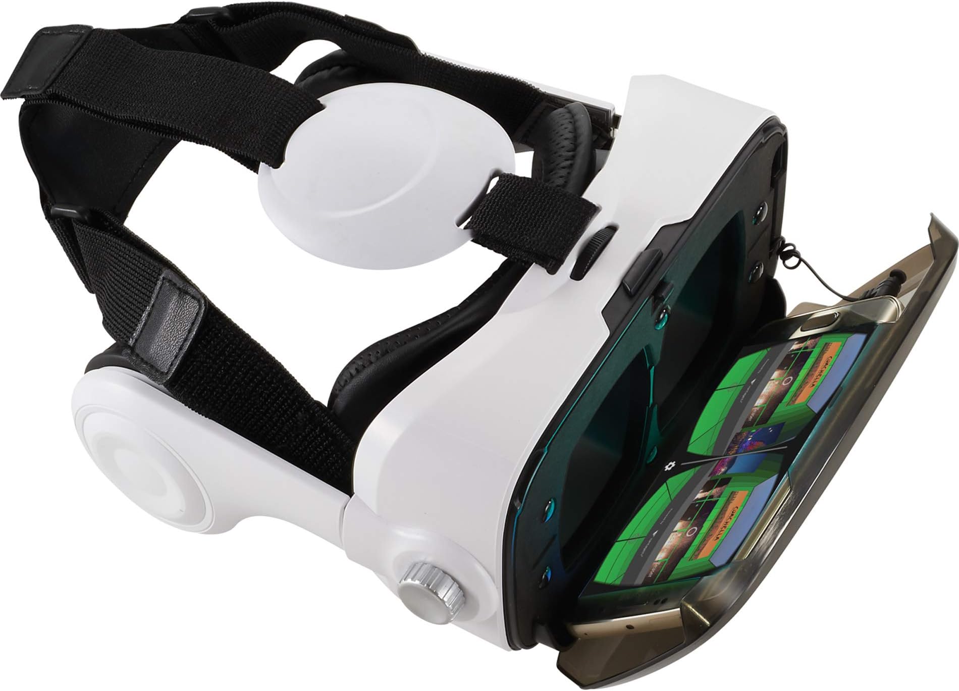 Vishal Enterprise Virtual Reality Headset (VR) with Headphones for 4 to 6.5-inch Mobile Phones