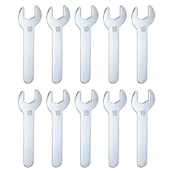 HARFINGTON 10pcs Small Wrench Open End Wrench