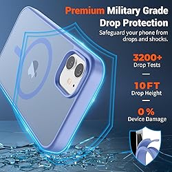 SUPFINE Magnetic for iPhone 12 Case/iPhone 12 Pro