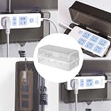Moreeulsi Waterproof Plug Box Cable Management Lock Rain-Proof Outdoor view 5