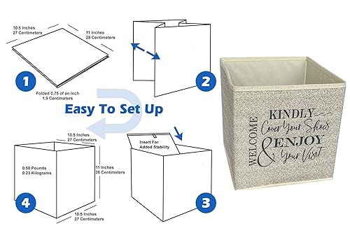 Shoe Cover Box Welcome Guests to Please Cover Indoor