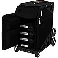 ZUCA Travel Cases for Artists and Professionals - Makeup Case with 5 Vinyl Utility Pouches, Travel Cover, 41" Telescoping Handle, Rolling Wheels & Sturdy Aluminum Frame for Makeup Artists and Creative