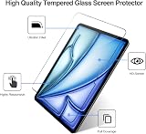 ProCase 2-Pack Screen Protector iPad Air 11" M4 M3 M2 Tempered Glass 9H view 3