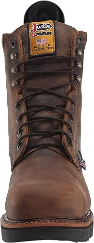 justin jmax steel toe work boots