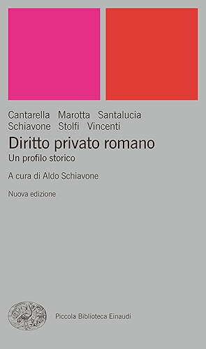 Download Diritto privato romano: Un profilo storico (Piccola biblioteca Einaudi. Nuova serie Vol. 512) (Italian Edition) PDF