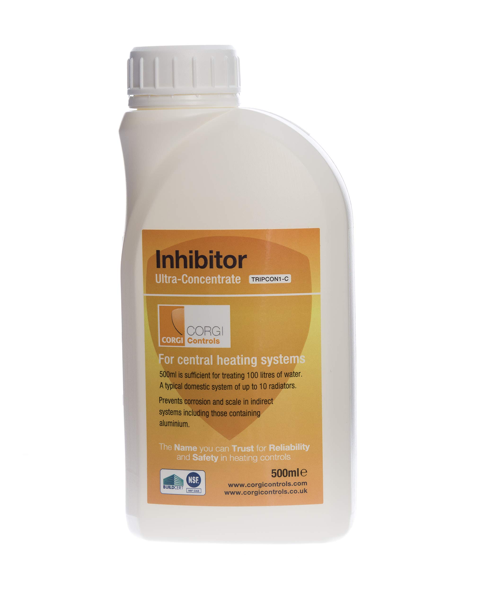 Corgi TRIPCON1-C Concentrated Buildcert Central Heating Inhibitor - Clear