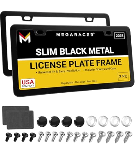 Amazon.com: Nitrous Express 16002 NX License Plate Frame NX