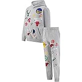 Ultra Game Youth NBA Official Multi-Team Super Soft Hoodie Sweatshirt & Joggers Sweatpants Set