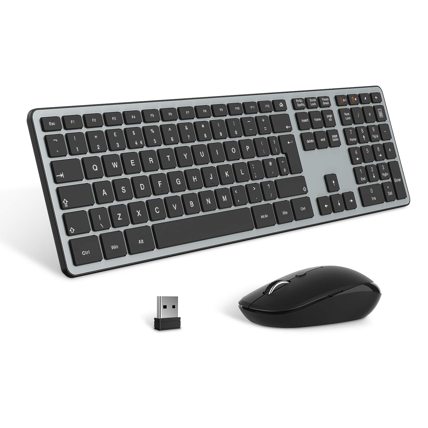Seenda Wireless Keyboard Mouse Combo, 2.4G Wireless Amazon.co.uk