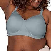 Playtex Womens Secrets Smoothing Wireless Bra 4707, Perfectly Smooth Full-Coverage T-Shirt Bra, Full Figures
