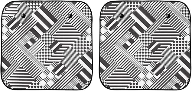 Cubierta del parabrisas para autos pequeños Celosía a rayas